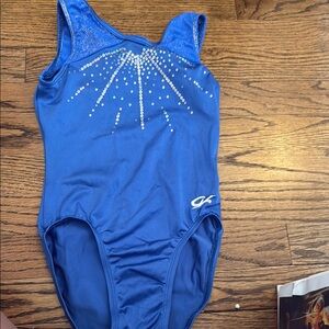 GK Blue Sparkle Kids Leotard